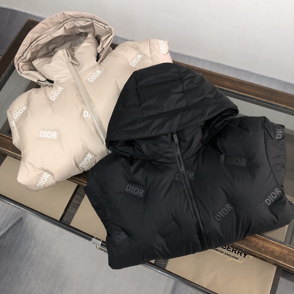 ハイクオリティダウンジャケット背面デザイン